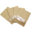 PABCK 100 Pacotes 5.1x7.08 polegadas (Tamanho Interno 4.7x5.7) Papel Kraft Marrom com Janela 4