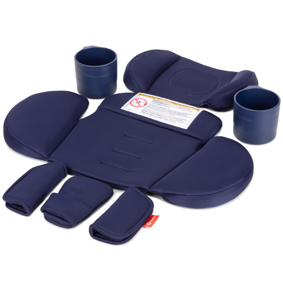 Kit de voyage confort Diono Radian 3R, accessoire pour siège auto pour bébé compatible avec le kit Radian 3R 7 pièces (2 coussins de harnais, 1 c