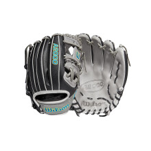 Wilson 2022 A2000 1786SS Infield-Baseballhandschuh, 29,2 cm, Schwarz/Tropical Blue, Rechtsh  nder