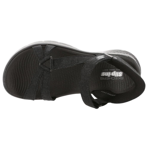 Skechers (39) Skechers Go Walk Flex Damen Walking Sandalen Schwarz 1