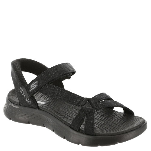 Skechers (39) Skechers Go Walk Flex Damen Walking Sandalen Schwarz