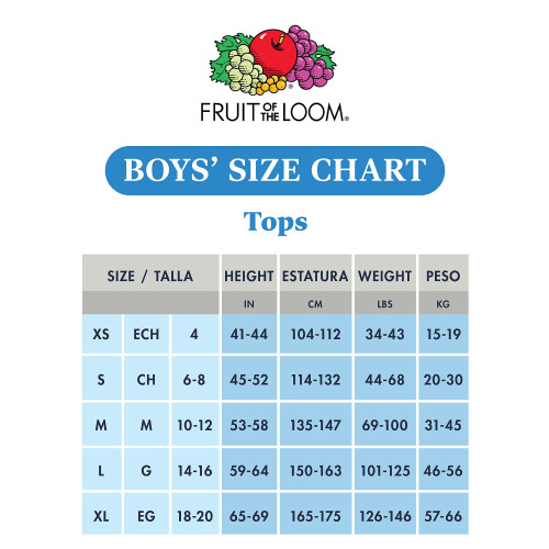 Fruit Of The Loom Camisetas e Regatas de Algodão Eversoft para Rapazes, Pack de 5 - Branco, X-Gigante 2
