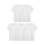 Fruit Of The Loom Camisetas e Regatas de Algodão Eversoft para Rapazes, Pack de 5 - Branco, X-Gigante 1