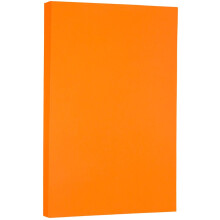 JAM PAPER Legal Gekleurd 24lb Papier - 90 gsm - 8.5 x 14 - Oranje Gerecycled - 100 Vellen/Verpakking
