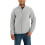 Carhartt Carhartt Herrars Full-Zip Avslappnad Fleecejacka, Grå, Large 1
