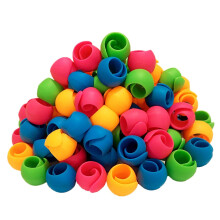 Fbshicung 100pcs Thread Spool Savers/Spool Huggers - Prevent Thread Tails from Unwinding for Sewing and Embroidery Machine Thread Spools
