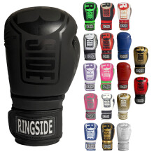 Ringside Apex Bag Gloves IMF-Tech synthetische Boxhandschuhe mit sicherer Handgelenksttze, ideal fr Mnner und Frauen, Schwarz, L/XL