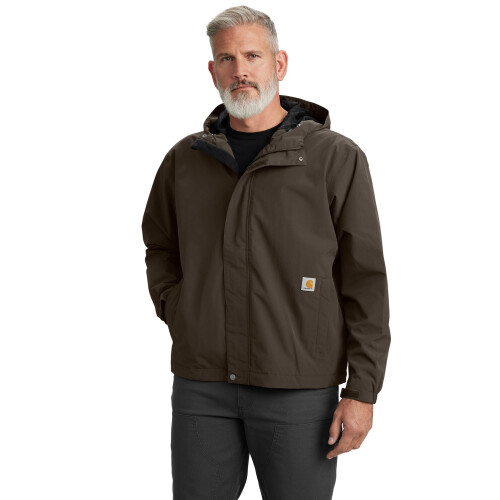Carhartt Carhartt Herrars Storm Defender Lätt Jacka, Mörk Kaffe, Medium