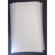 NEGLEX 7,5 MIL Blank Mylar Stencil Sheets (10stk) 12 x 24 tommer klart plastisk stencilmateriale til håndværk