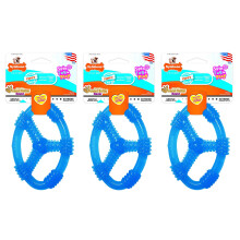 Nylabone 3-pack Spin Tug & Play puppy-kauwspeeltjes Grote allergeenvrije pindakaassmaak