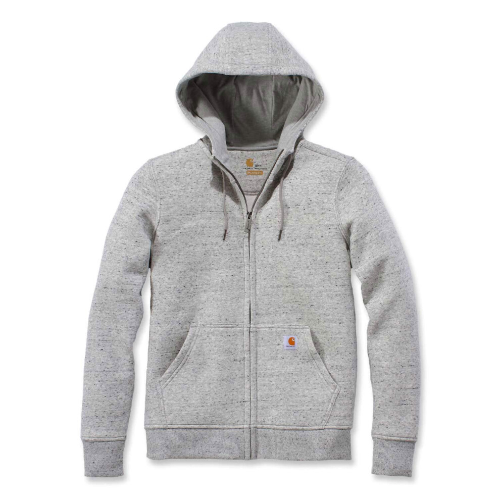 Carhartt womens Clarksburg Full Zip Hoodie (Regular and Plus Sizes) Sweatshirt  Asphalt Heather  X-Small US
