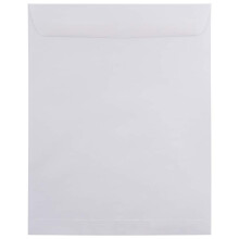 JAM PAPPER 11 1/2 x 14 1/2 Open End Katalog Kommersiella kuvert - Vit - 25/Pack