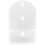 JAM PAPER Plastic Multi Pocket Envelopes with Hook & Loop Closure - 2 Pockets - Letter Open End - 9 3/4 x 11 1/2- Clear - 12/Pack 2