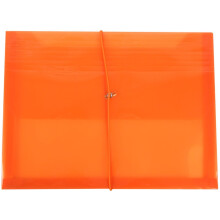 Buste di espansione in plastica in plastica in jam con chiusura a banda elastica - Opuscolo di lettere - 9 3/4 x 13 con espansione da 2,5 pollici - O
