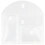 JAM PAPER Plastic Multi Pocket Envelopes with Hook & Loop Closure - 3 Pockets - Letter Booklet - 9 3/4 x 13 - Clear - 12/Pack 3