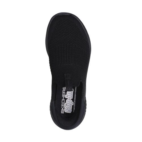 Skechers Skechers Boy's Ultra Flex 3.0-Smooth Step Sneaker  Black  6.5 Big Kid 1