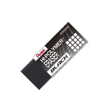 Pentel Hi-Polymer Block Eraser  Small Black  48 Count (Pack of 1) (ZEAH06AQ)