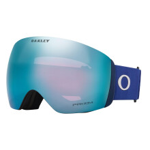 Oakley Flight Deck L OO7050 Navy mit Prizm Sapphire Skibrille f  r Herren und Damen + PAKET mit Designer-iWear-Brillenset