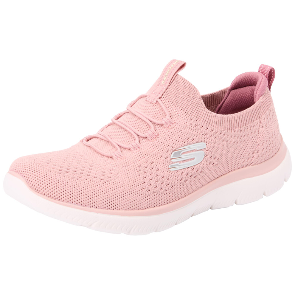 Skechers Sport Women's Empire Game On Fashion Sneaker Fuchsia 10 Us
