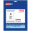 Avery Matte White Rectangle Labels with Sure Feed  2.5"""" x 5""""  150 Matte White Printable Labels 1
