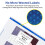 Avery Matte White Rectangle Labels with Sure Feed  2.5"""" x 5""""  150 Matte White Printable Labels 4