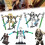 Beige General Grievous Actionfigur - Star Wars DIY Modell, Desktop-Deko, Geschenk 6