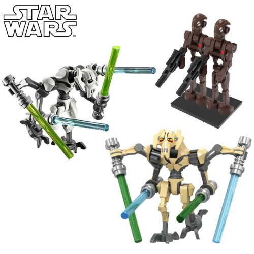 Beige General Grievous Actionfigur - Star Wars DIY Modell, Desktop-Deko, Geschenk 1