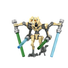 Beige General Grievous Actionfigur - Star Wars DIY Modell, Desktop-Deko, Geschenk