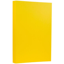 JAM PAPER Legal 65lb Karton – 8,5 x 14 Deckblatt – 176 g/m² – Gelbes Recycling – 50 Blatt/Packung