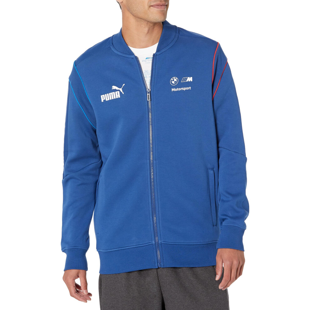 Puma Men's Standard Bmw M Motorsport T7 Full-Zip Jacket Pro -M Color-Ah23 Large Blue