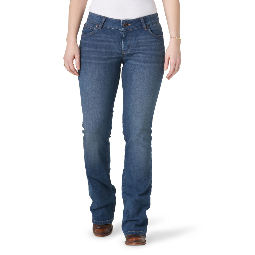 Wrangler Women's Retro Mae Mid Rise Stretch Boot Cut Jean  Nadia  9-36