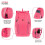 SwissGear Viibe II, Rosa, 18 Polegadas 3