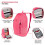 SwissGear Viibe II, Rosa, 18 Polegadas 4