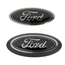 Ford OEM 2018-2023 F-150 Grille & Tailgate Emblems Black, M-1447-F15B