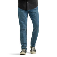 Wrangler afslappet st?vlesnit til m?nd Jean Mid Wash