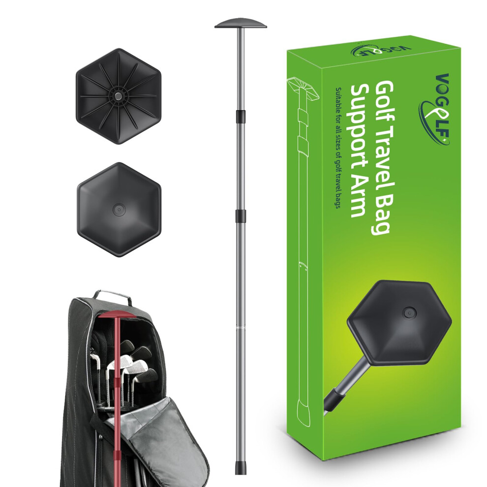 Bras de support de voyage pour golf VOGOLF, kit de protection pour sac de voyage pour golf (PRO) (Pro)