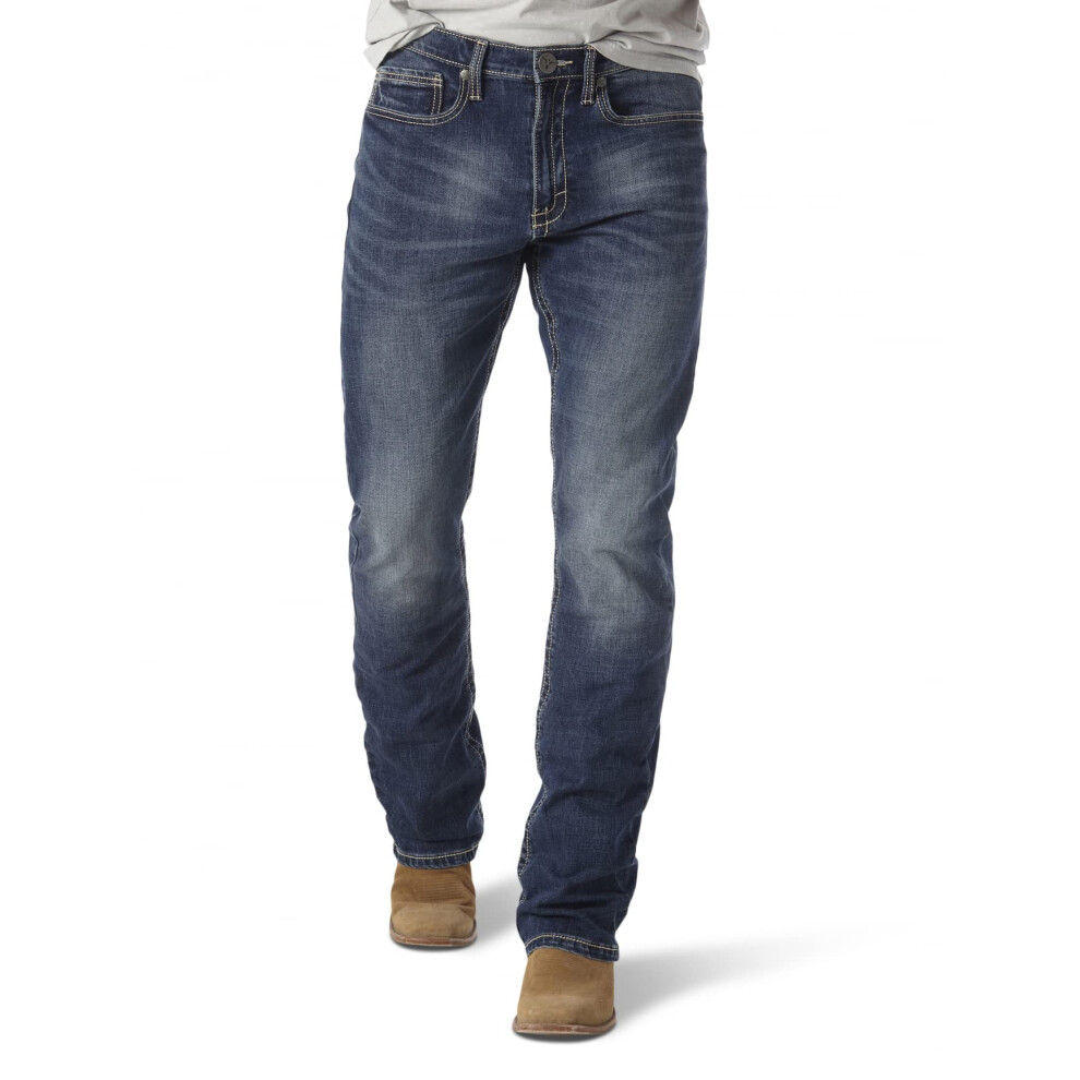 Jeansy Wrangler MęSkie 20X Nr 42 Vintage Boot Cut Midland 31W X 32L Us Stretch-image