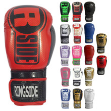 Ringside Apex Bag Gloves IMF-Tech synthetische Boxhandschuhe mit sicherer Handgelenksttze, ideal fr Mnner und Frauen, Rot und Schwarz, L/XL