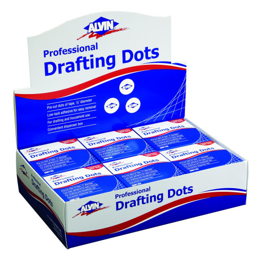 Alvin Rafting Dots Model DM123D Affichage Pack Adhsif  faible tamp