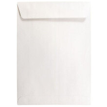 Papel de mermelada 7 1/2 x 10 1/2 sobres comerciales de catlogo de extremo abierto - White - 50/paquete