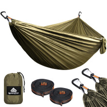 NATUREFUN Amaca da campeggio ultraleggera da viaggio | Capacit di carico 300 kg (300x200 cm) Nylon da paracadute traspirante ad asciugatura rapi
