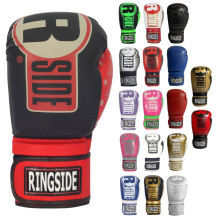 Ringside Apex Bag Gloves IMF-Tech synthetische Boxhandschuhe mit sicherer Handgelenksttze, ideal fr Mnner und Frauen, Schwarz und Rot, L/XL