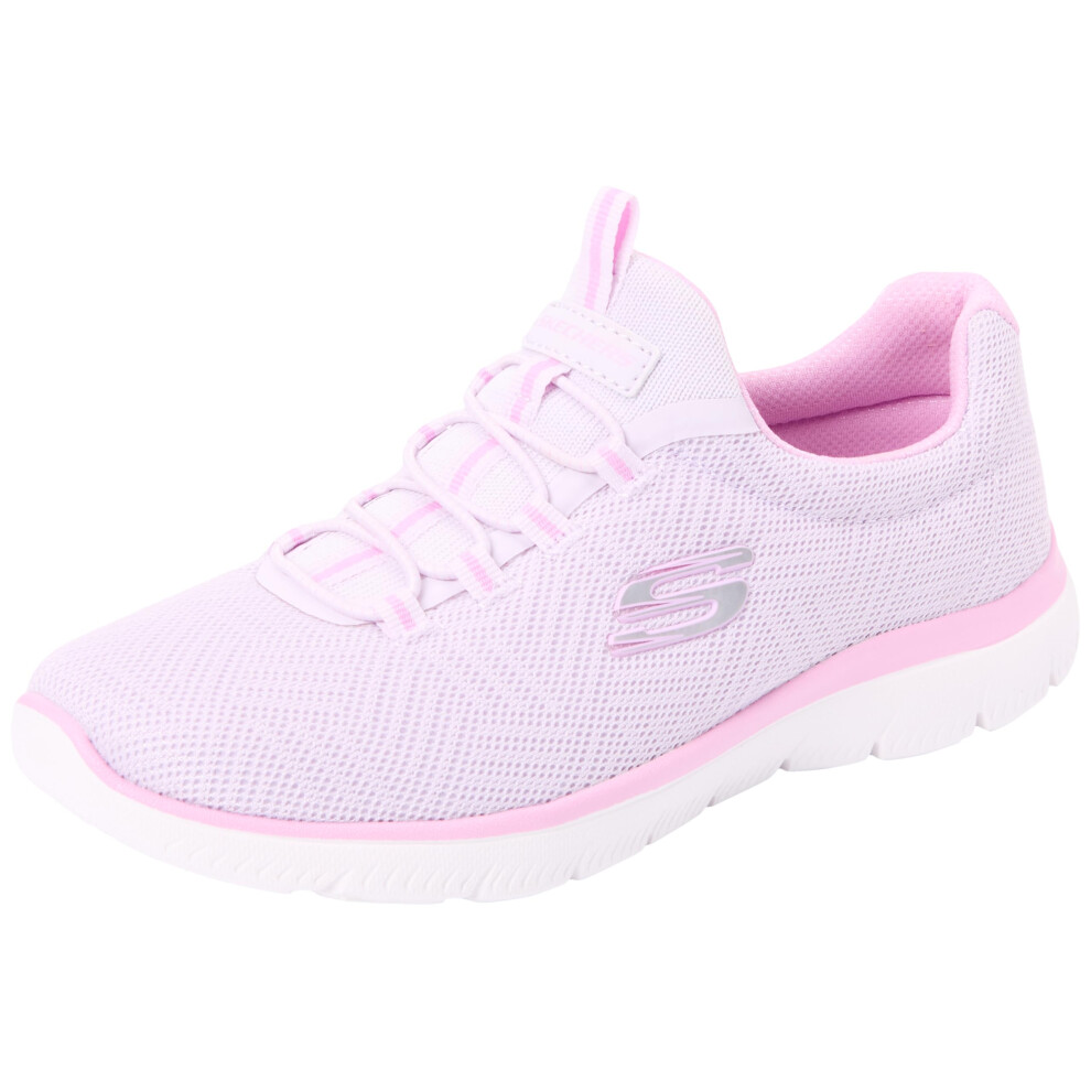 Skechers Women's Sneaker Summits Lavender Mesh Trim 9