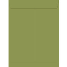 LUXPaper 9 x 12 ?bne konvolutter | Peel & Press | Avocado gr?n | 70 lb. Tekst | 50 Antal