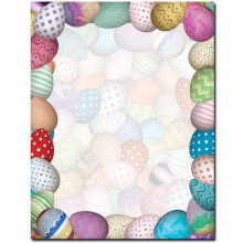 Painted Easter Eggs Brevpapir Laser & Inkjet Printer Papir 100 stk