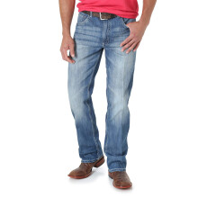 Wrangler heren 20x nr. 42 Vintage Boot Cut jeans lichtblauw 29W x 34L VS