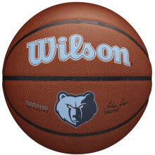 Ballon de basket Wilson NBA Memphis Grizzlies taille 7 - Housse PureFeel 29,5""
