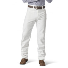Jeans Wrangler Masculinos 13MWZ Cowboy Cut Ajuste Original, Branco, 31W x 32L