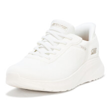 Baskets mains libres Skechers BOBS Squad Chaos-Current Muse pour femme, blanc cass , pointure 40
