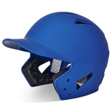 CHAMPRO HX Gamer Performance Baseball-Schlaghelm in einfarbiger, matter Ausf  hrung, Gr    e M